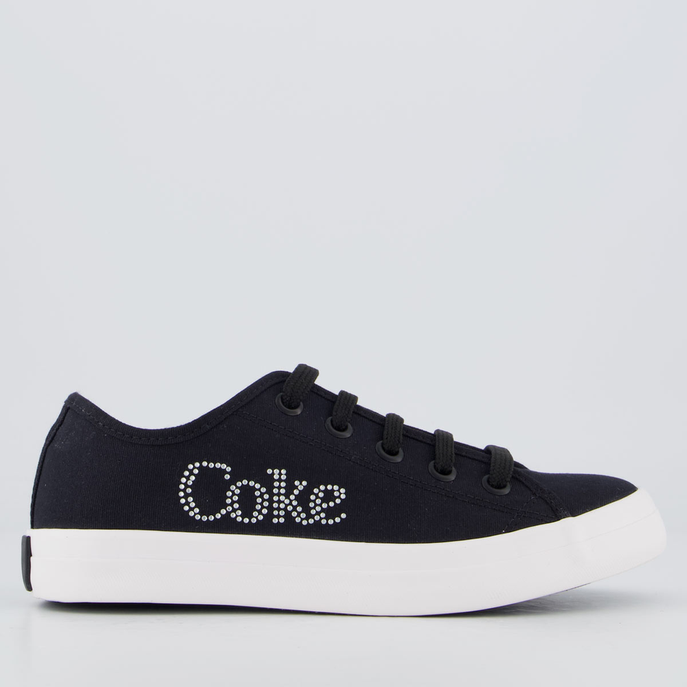 Tênis Coca Cola Stream Glow Feminino Preto e Branco