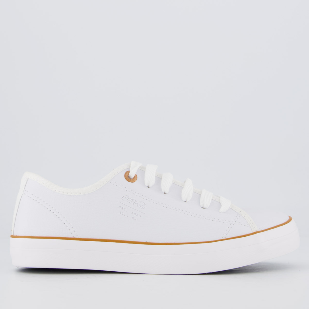 Tênis Coca Cola Stream Town I Feminino Branco
