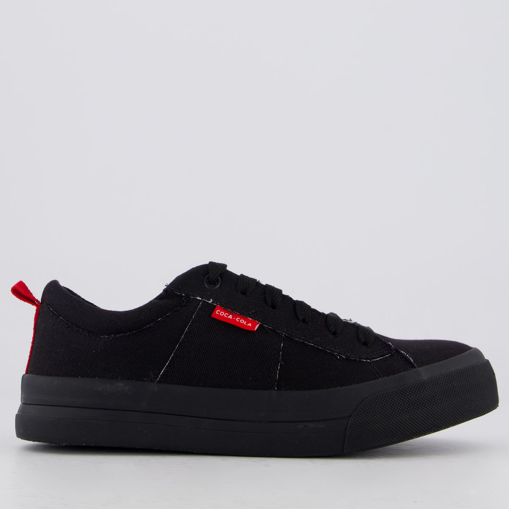 Tênis Coca Cola The Ruff One Feminino Preto