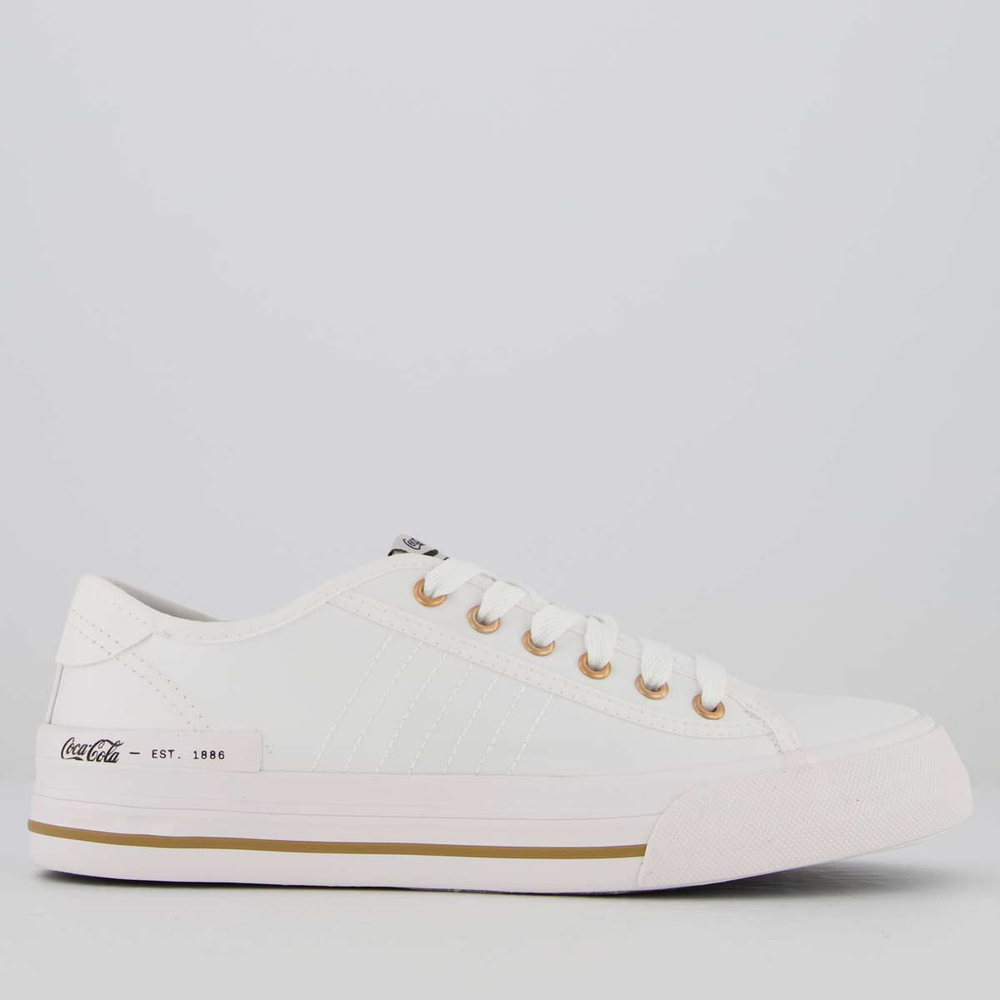 Tênis Coca Cola Verona Feminino Branco