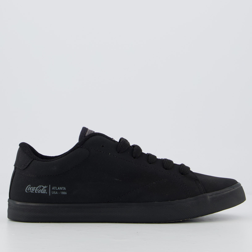 Tênis Coca Cola Yankee Feminino Preto