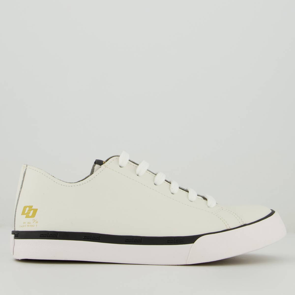 Tênis Colcci Simple Novus Feminino Branco e Preto