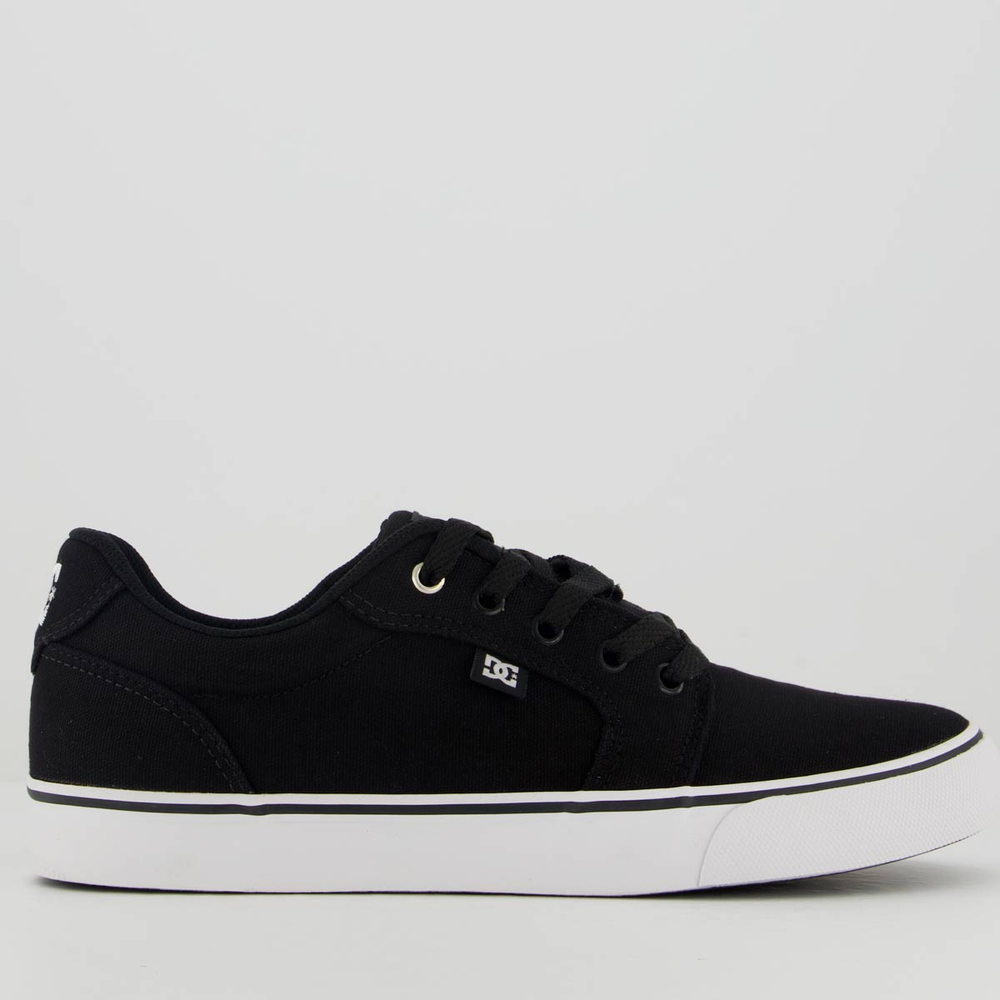 Tênis DC Anvil TX LA TN Preto e Branco Tênis DC Anvil TX LA TN Preto e Branco