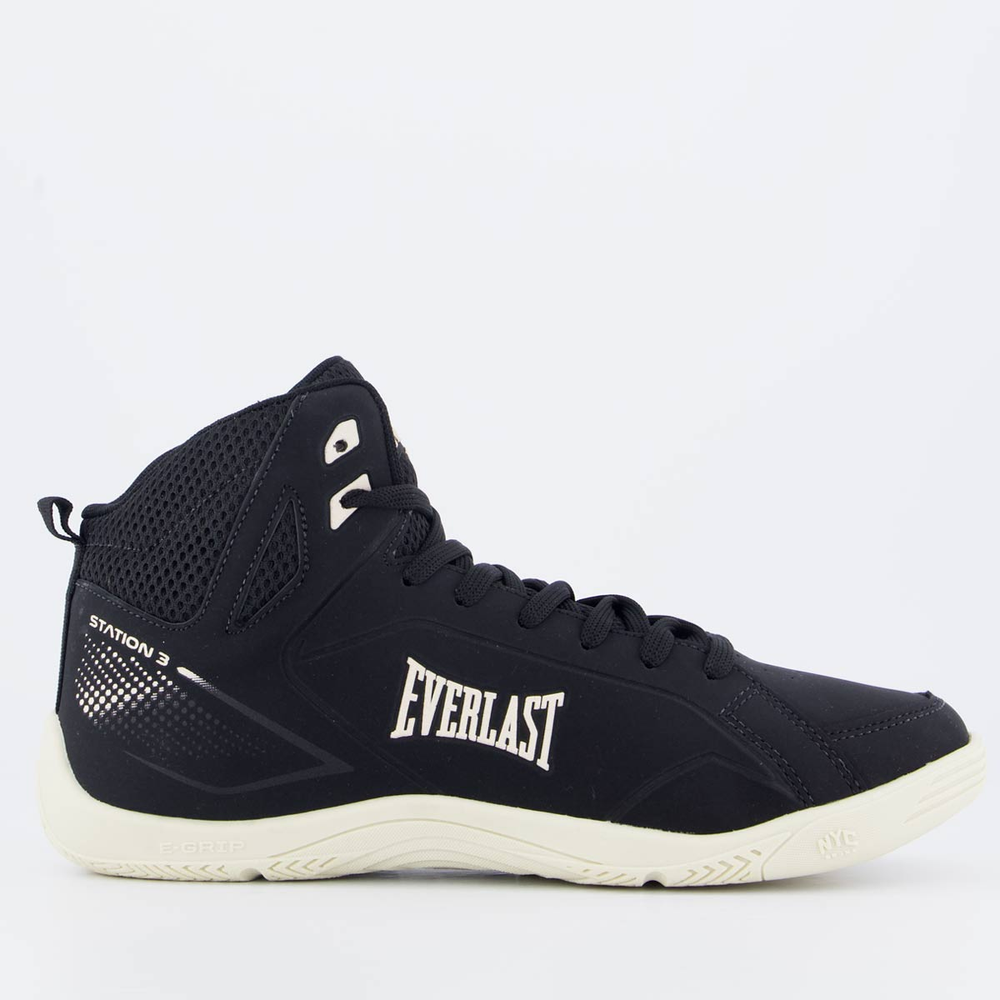 Tênis Everlast Station 3 Preto e Bege