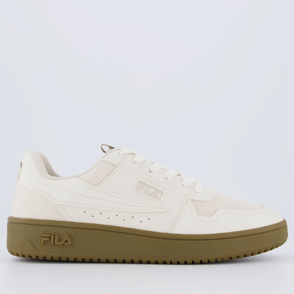 Tênis Fila ACD Classic Feminino Bege e Marrom