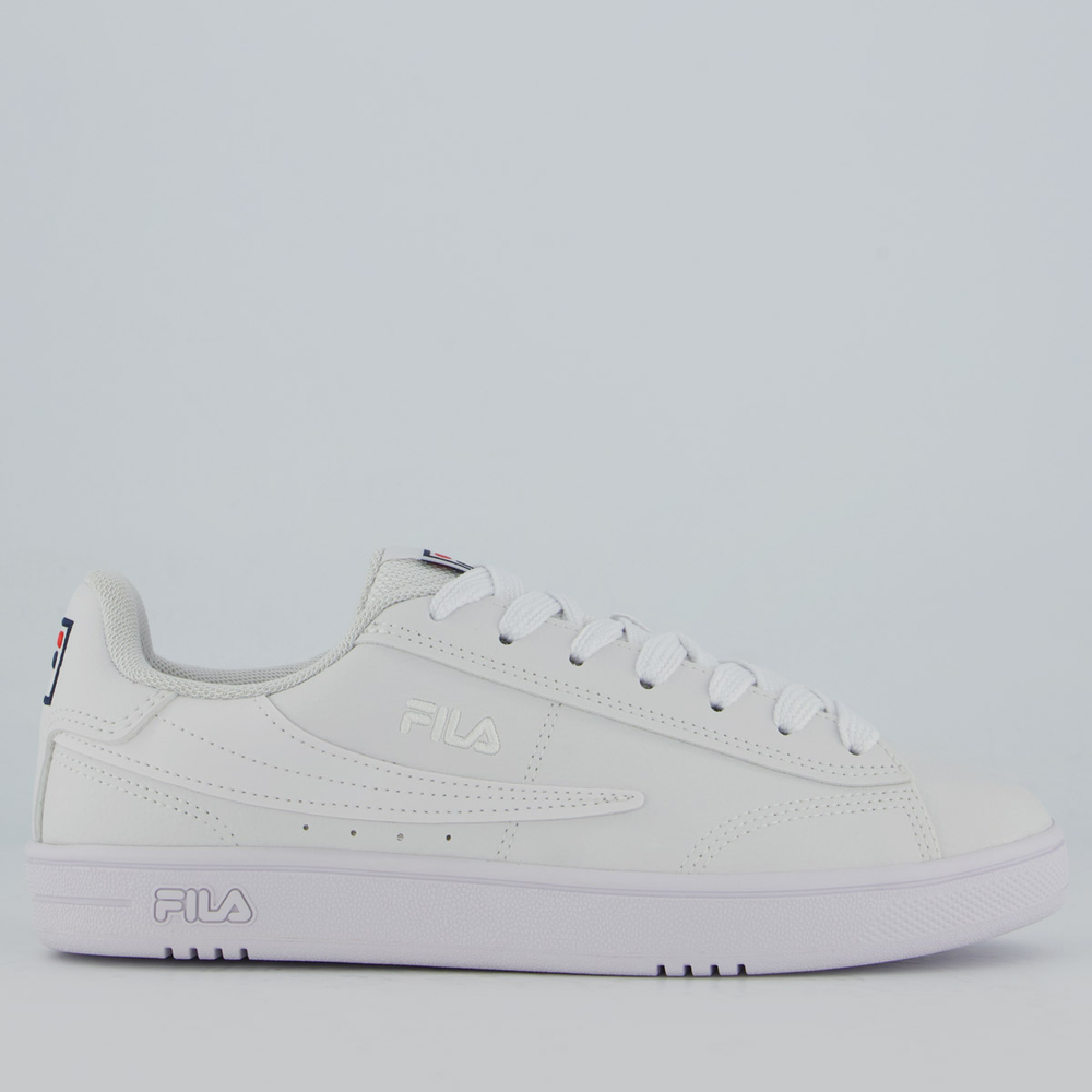 Tênis Fila Court 90 Sport Feminino Branco e Marinho