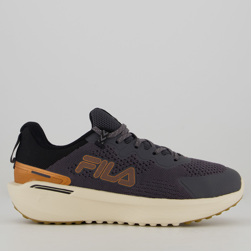 Tênis Fila Duality 2 Feminino Cinza e Preto