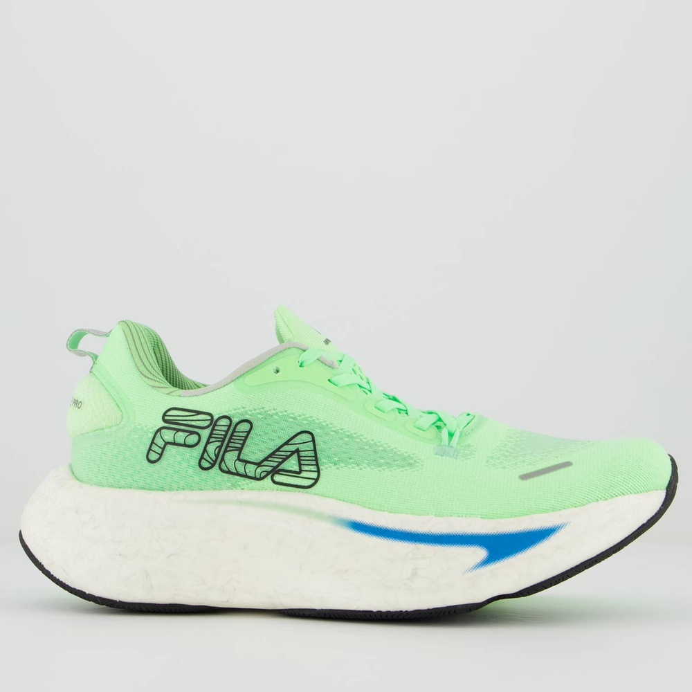 Tênis Fila Float Maxxi 2 Pro Feminino Verde e Azul Tênis Fila Float Maxxi 2 Pro Feminino Verde e Azul