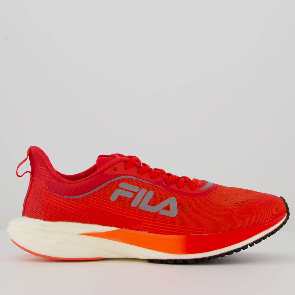 Tênis Fila KR6 Frame Feminino Vermelho e Preto