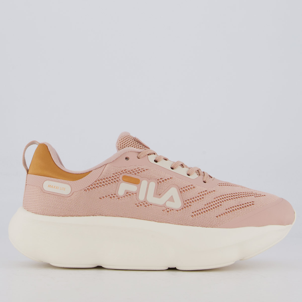 Tênis Fila Maxxi Lite Feminino Rosê e Bege