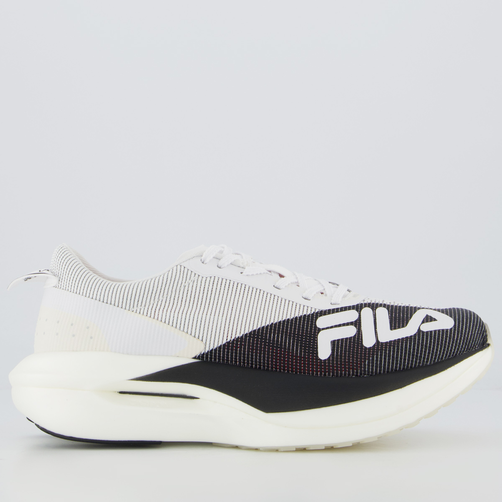 Tênis Fila Racer Carbon 3 Feminino Branco e Preto