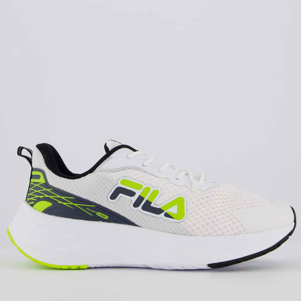 Tênis Fila Racer Comet Branco e Preto