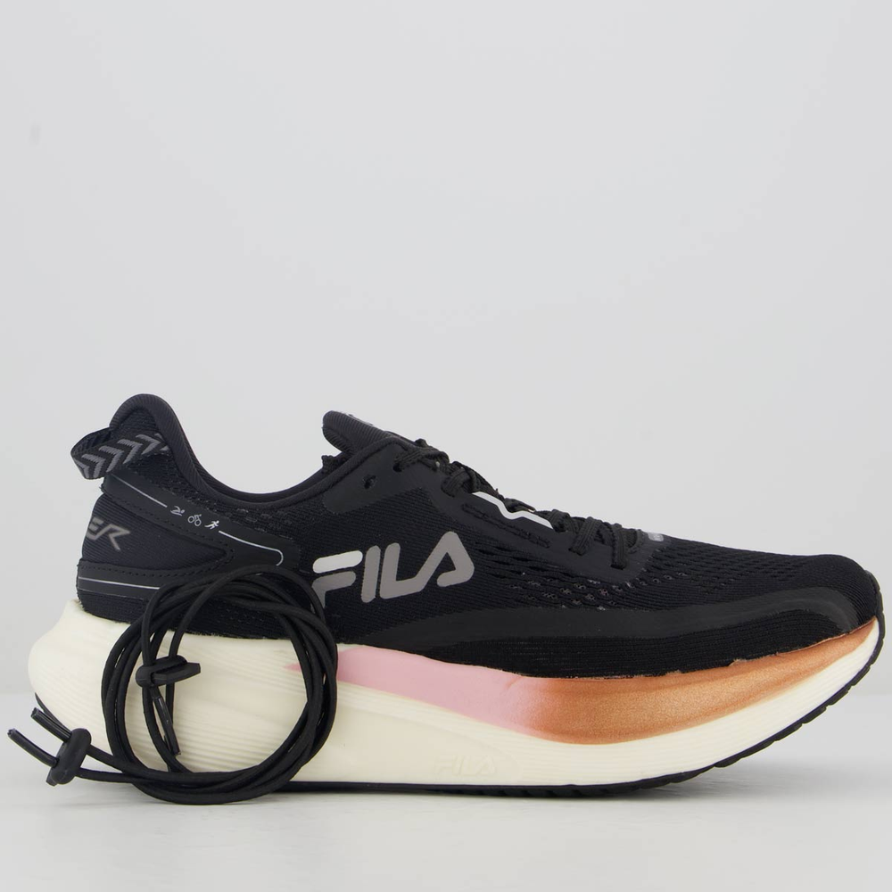 Tênis Fila Racer T2 Xtreme Feminino Preto