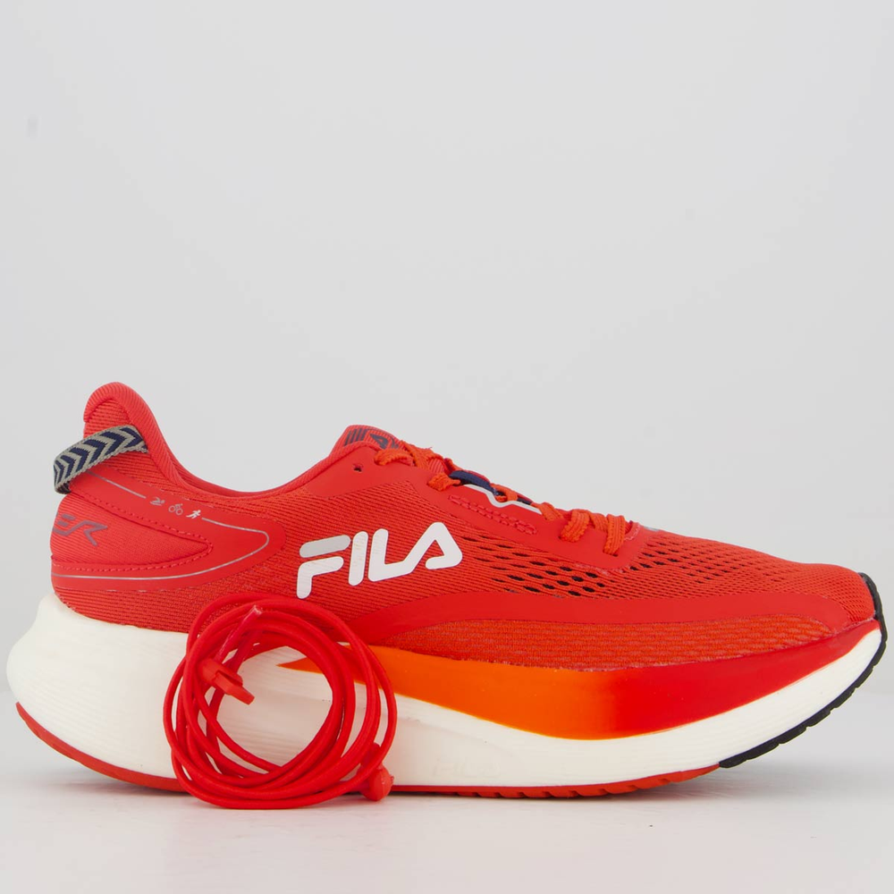 Tênis Fila Racer T2 Xtreme Feminino Vermelho Tênis Fila Racer T2 Xtreme Feminino Vermelho