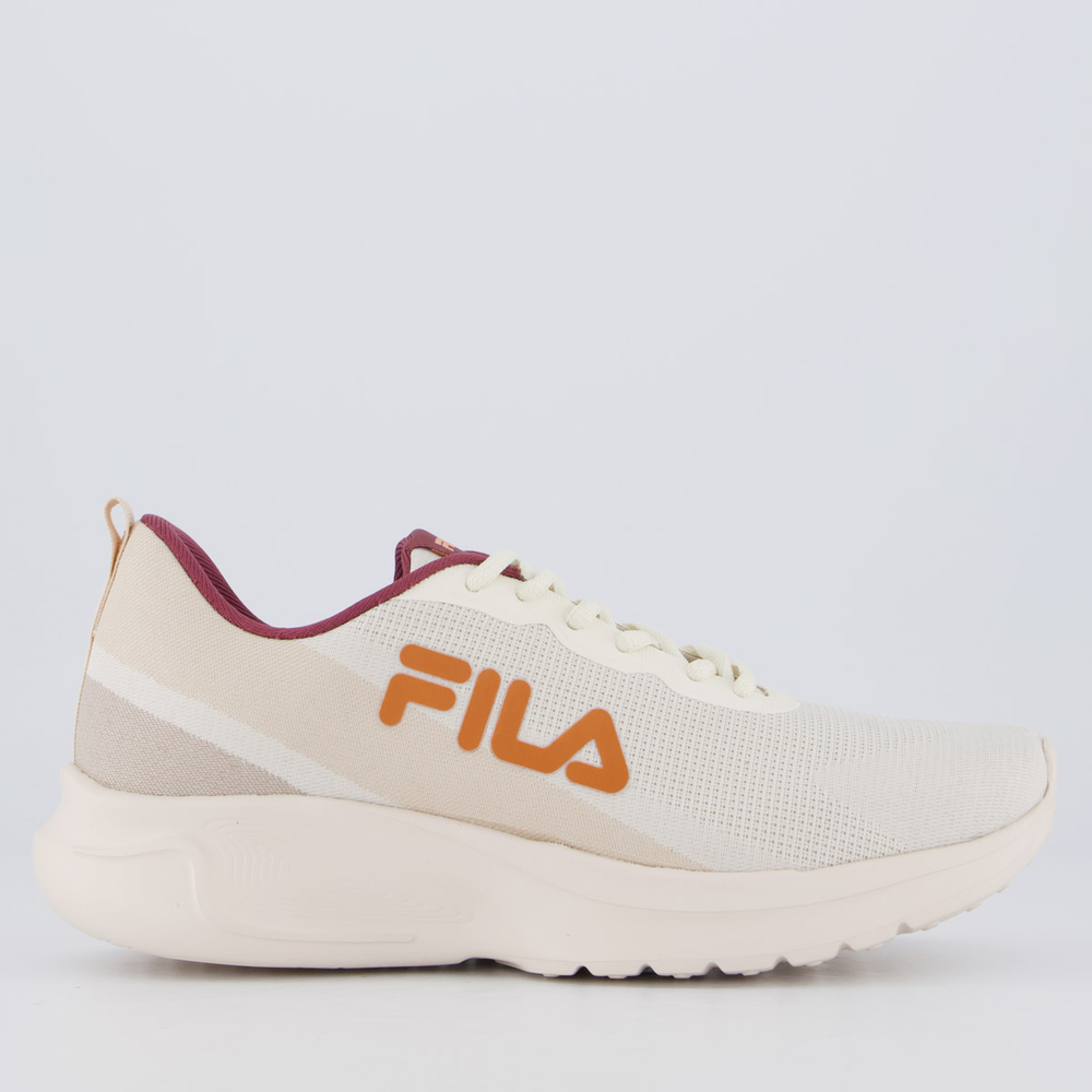 Tênis Fila Vector Feminino Bege Tênis Fila Vector Feminino Bege