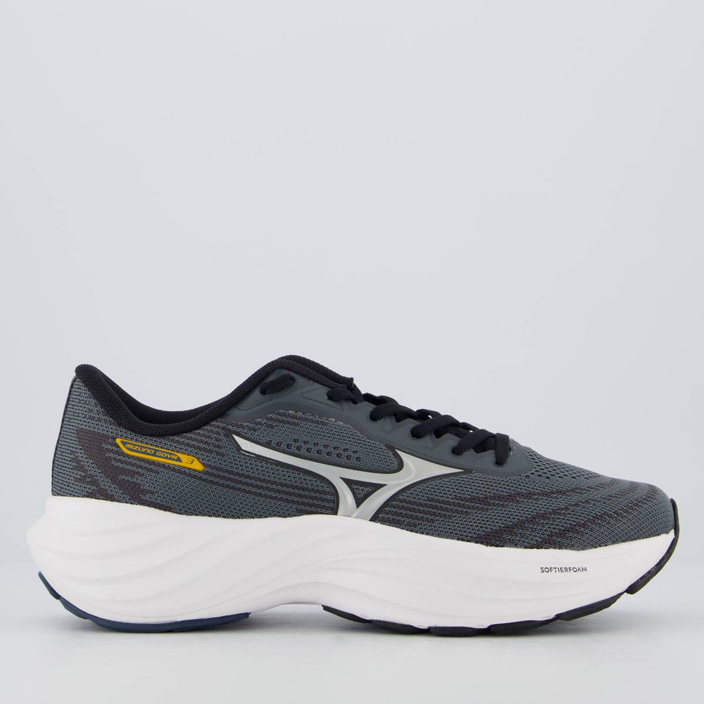Tênis de Corrida Mizuno Goya 3 39 Cinza