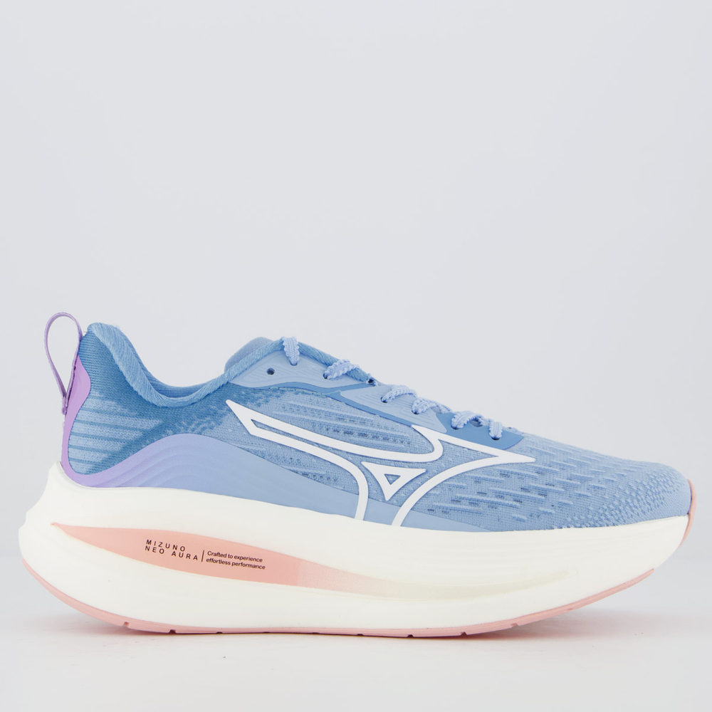 Tênis Mizuno Neo Aura Feminino Azul Tênis Mizuno Neo Aura Feminino Azul