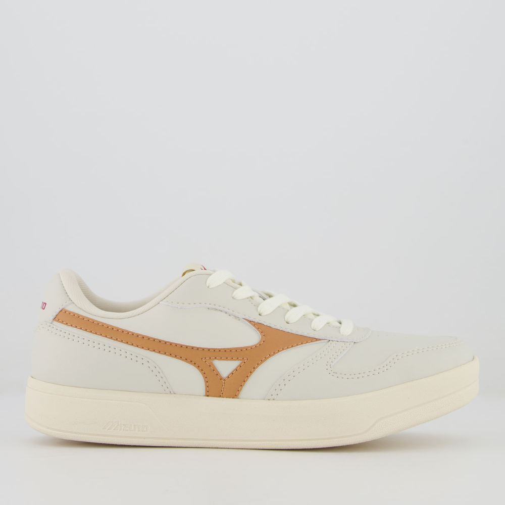 Tênis Mizuno Street Wind Feminino Bege Tênis Mizuno Street Wind Feminino Bege