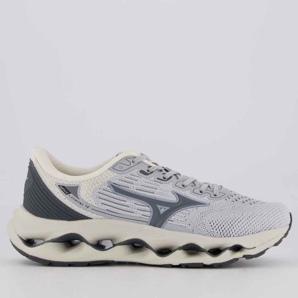 Tênis de Corrida Mizuno Wave Legend 4 38 Cinza