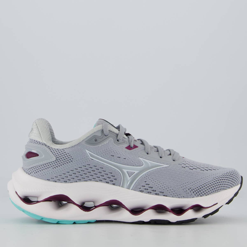 Tênis Mizuno Wave Legend 5 Feminino Cinza Tênis Mizuno Wave Legend 5 Feminino Cinza