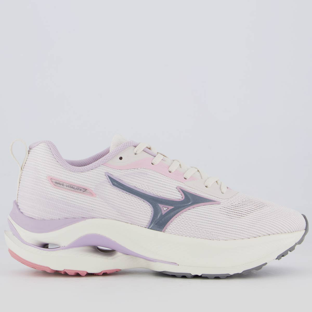 Tênis Mizuno Wave Vitality Feminino Lilás Tênis Mizuno Wave Vitality Feminino Lilás