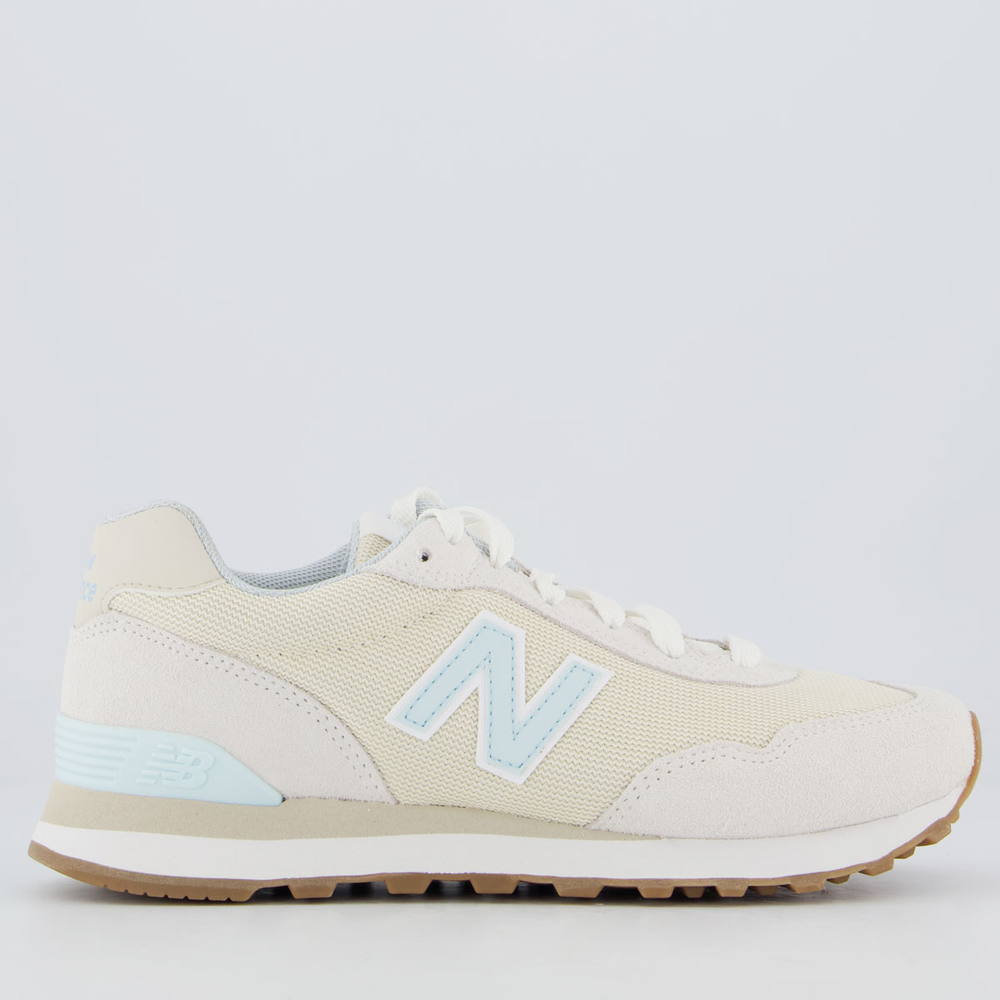Tênis New Balance 515 V2 Feminino Bege e Azul Tênis New Balance 515 V2 Feminino Bege e Azul