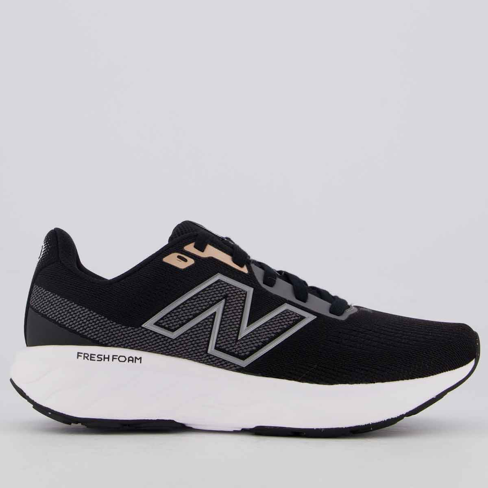 Tênis New Balance 520 V9 Feminino Preto e Bege
