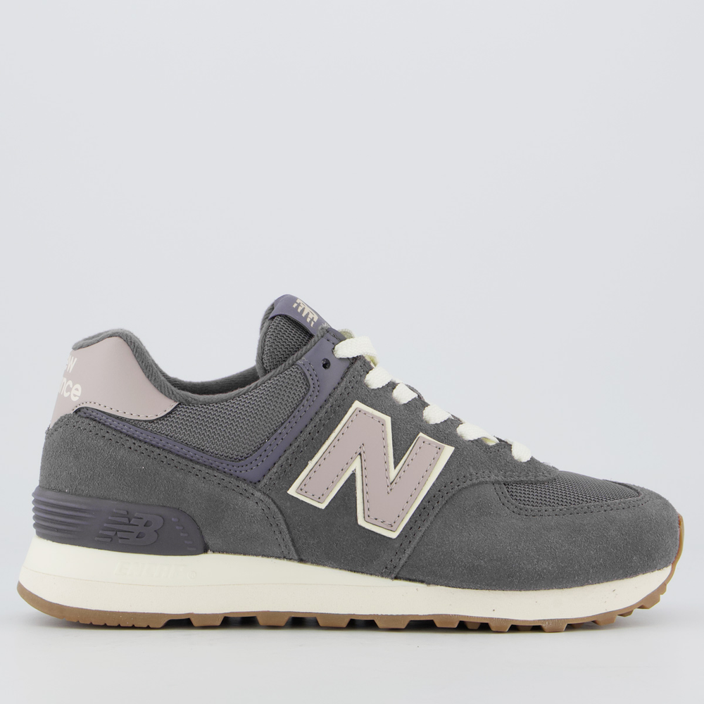 Tênis New Balance 574 V2 Feminino Grafite Tênis New Balance 574 V2 Feminino Grafite