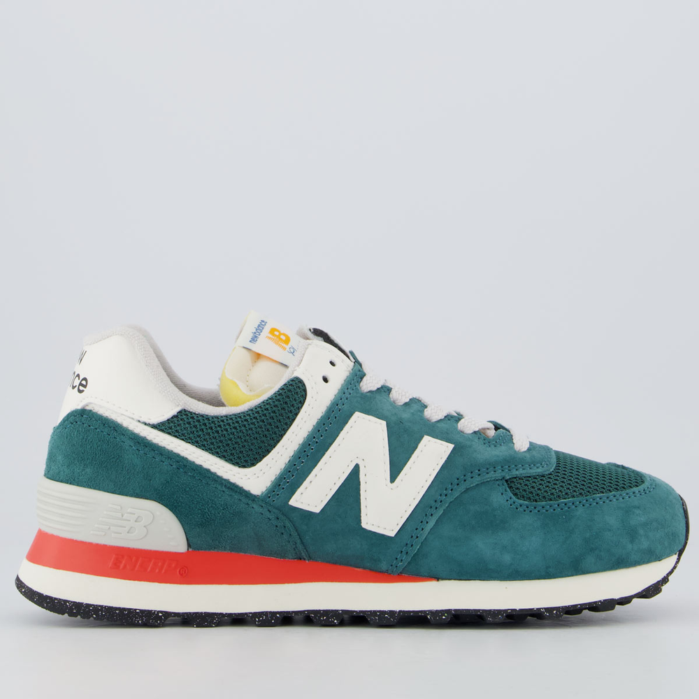 Tênis New Balance 574 V2 Feminino Verde Tênis New Balance 574 V2 Feminino Verde