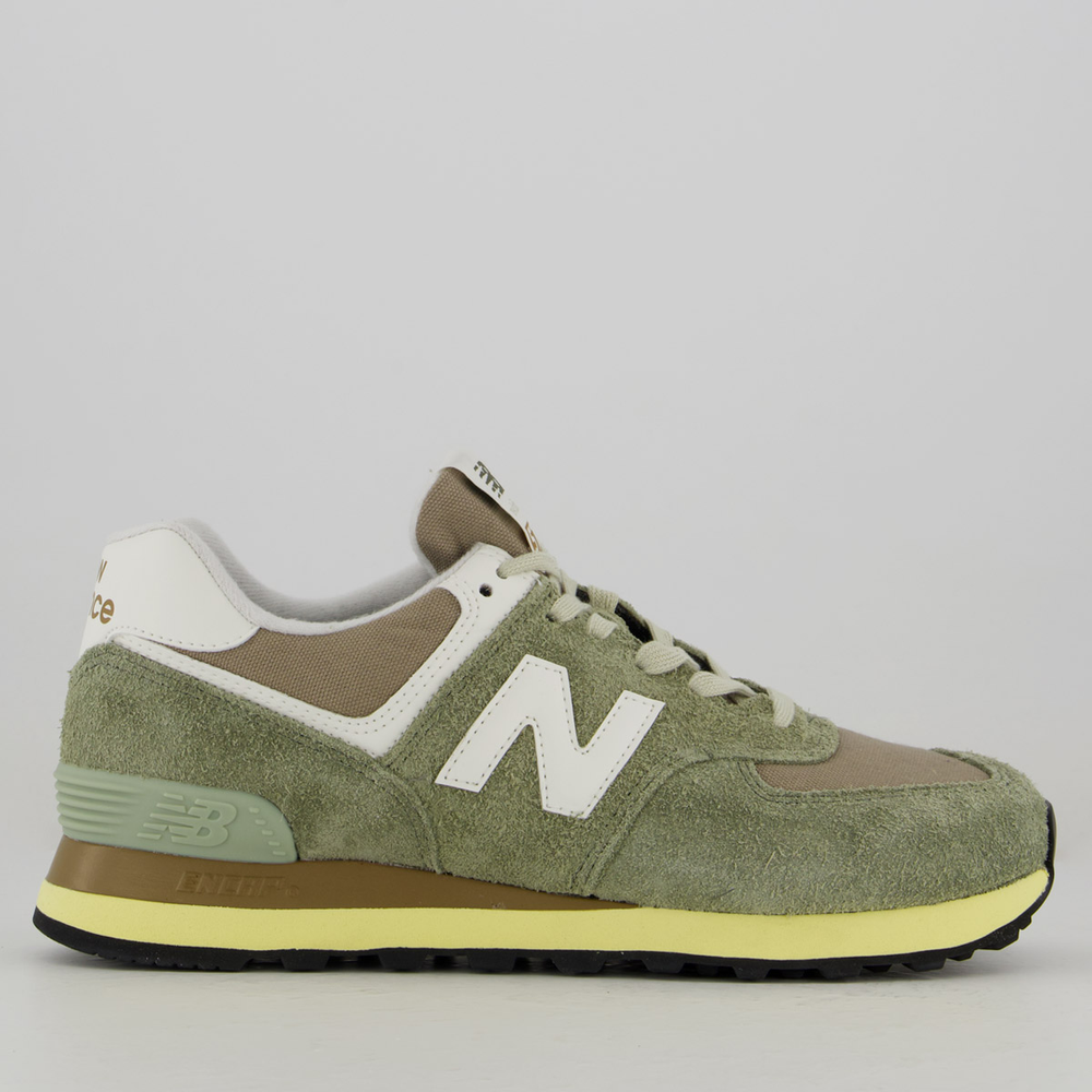 Tênis New Balance 574 V2 Feminino Verde Oliva