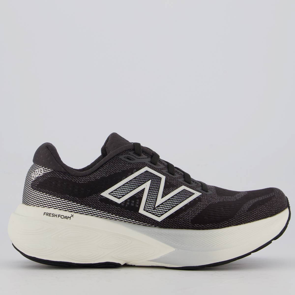 Tênis New Balance Fresh Foam X 880 V15 Feminino Preto Tênis New Balance Fresh Foam X 880 V15 Feminino Preto