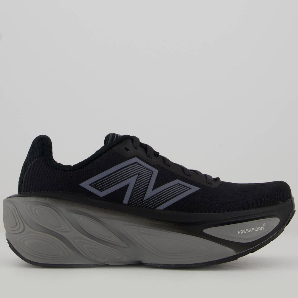 Tênis New Balance Fresh Foam X More V5 Feminino Preto Tênis New Balance Fresh Foam X More V5 Feminino Preto