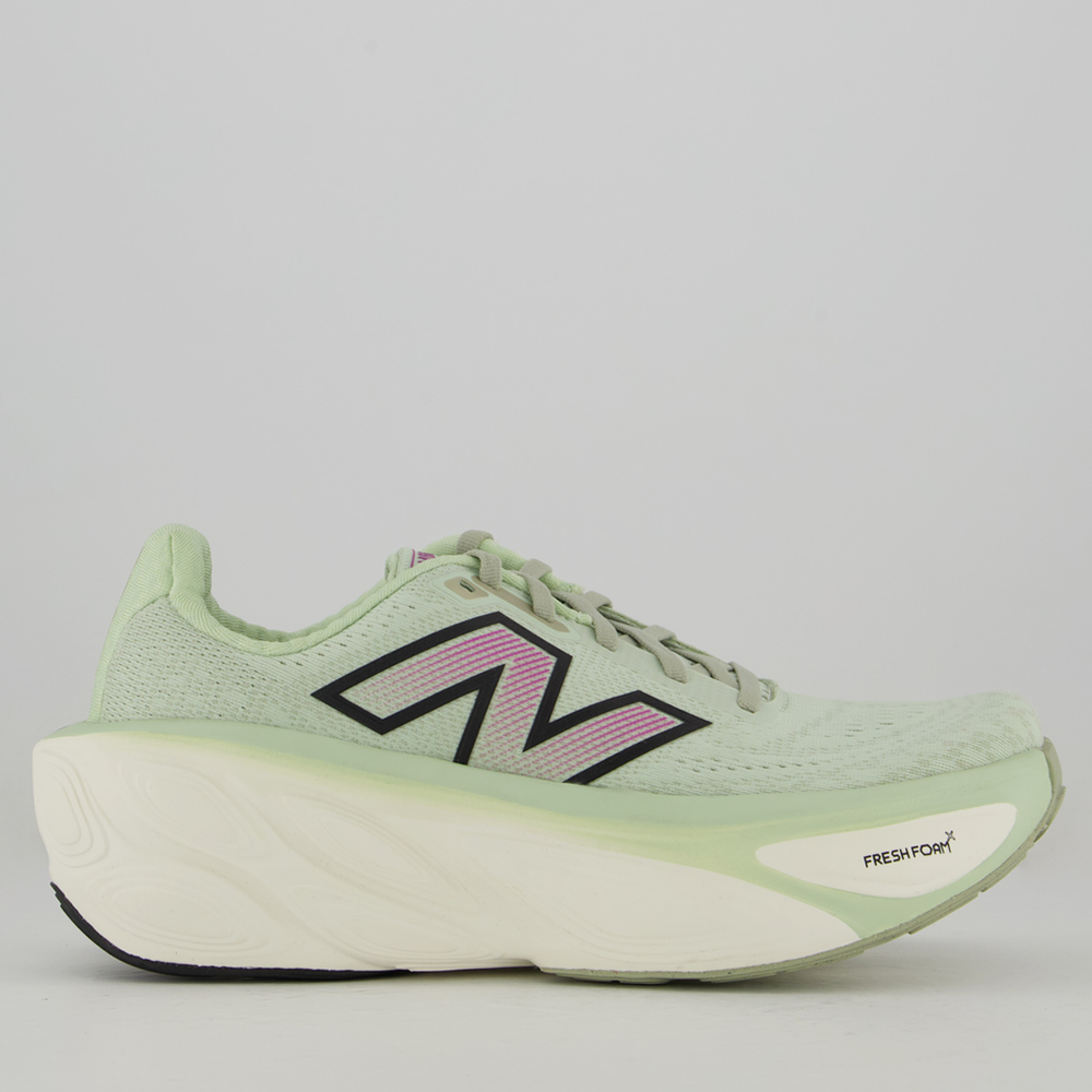 Tênis New Balance Fresh Foam X More V5 Feminino Verde Tênis New Balance Fresh Foam X More V5 Feminino Verde