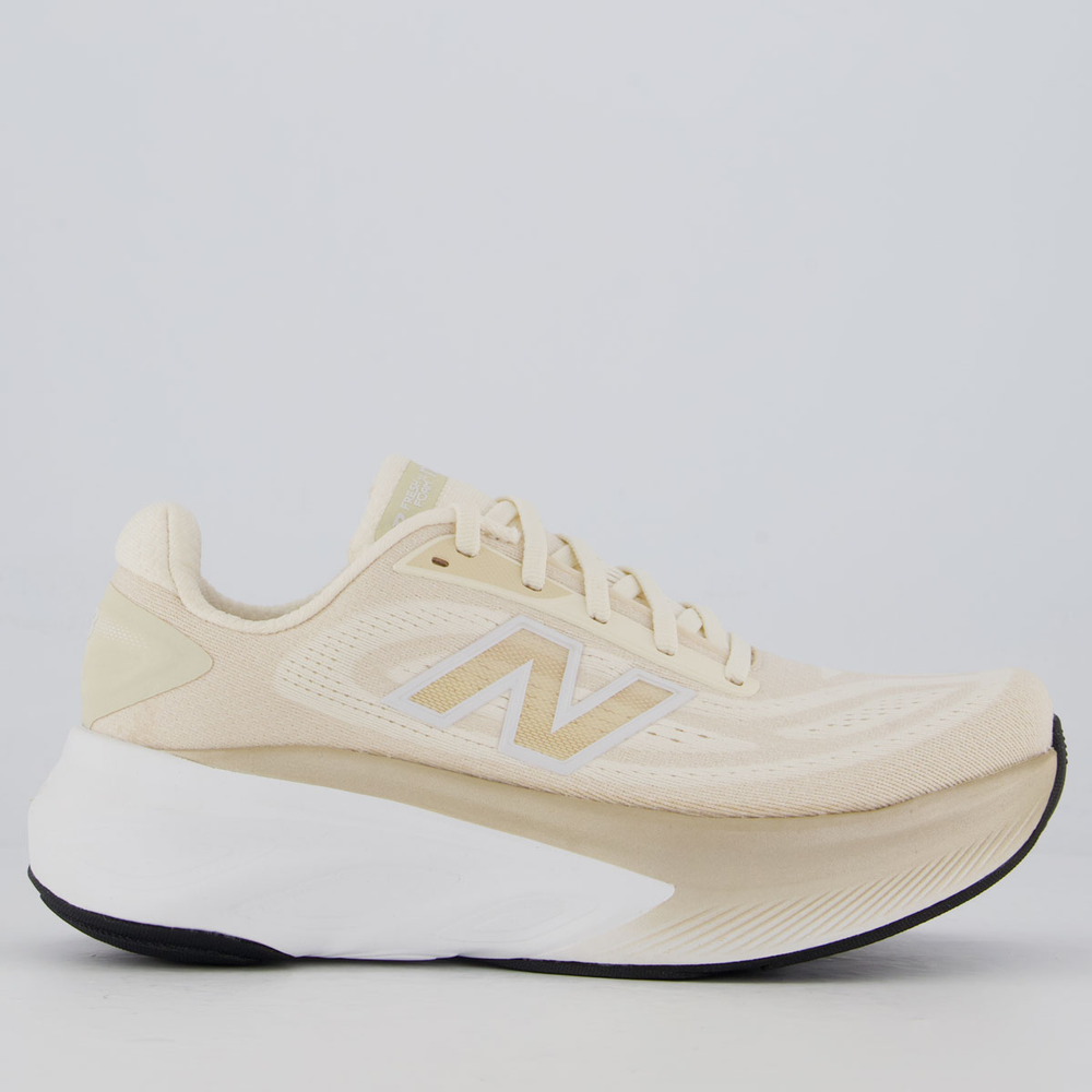 Tênis New Balance Fresh Foam X More V6 Feminino Bege