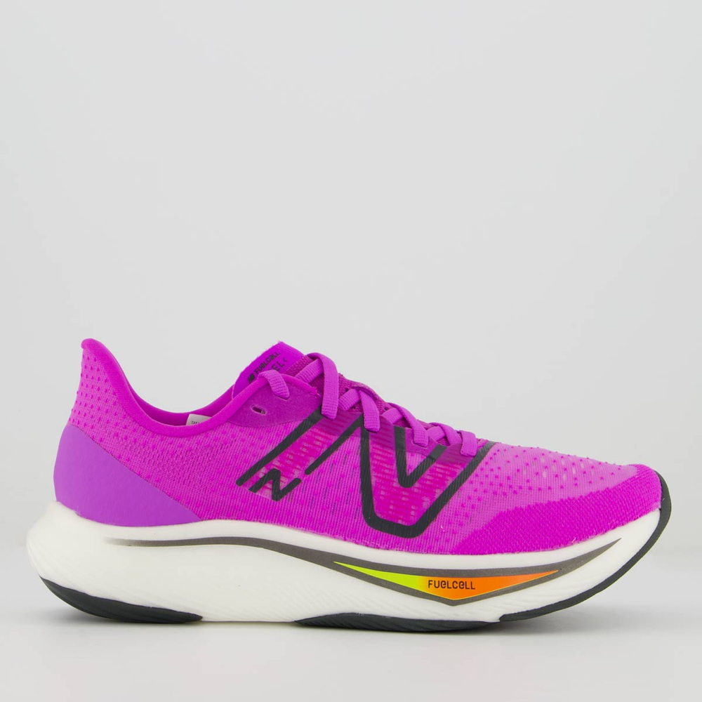 Tênis New Balance Fuelcell Rebel V3 Feminino Roxo Tênis New Balance Fuelcell Rebel V3 Feminino Roxo