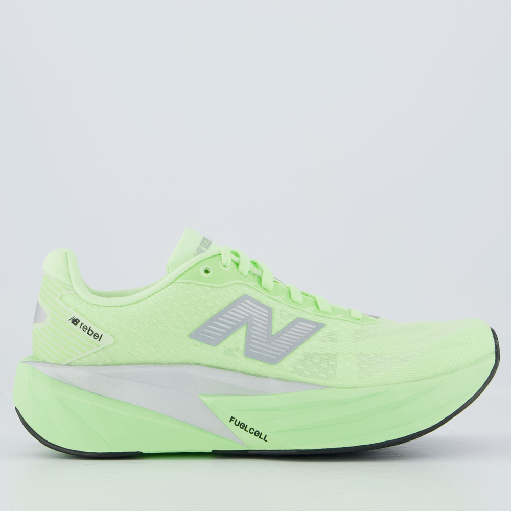 Tênis New Balance Fuelcell Rebel V5 Feminino Verde Tênis New Balance Fuelcell Rebel V5 Feminino Verde