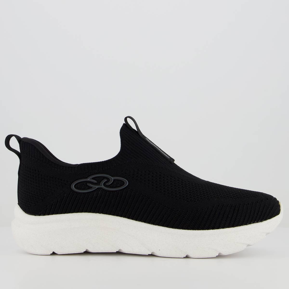 Tênis Olympikus Clic Preto e Branco Tênis Olympikus Clic Preto e Branco