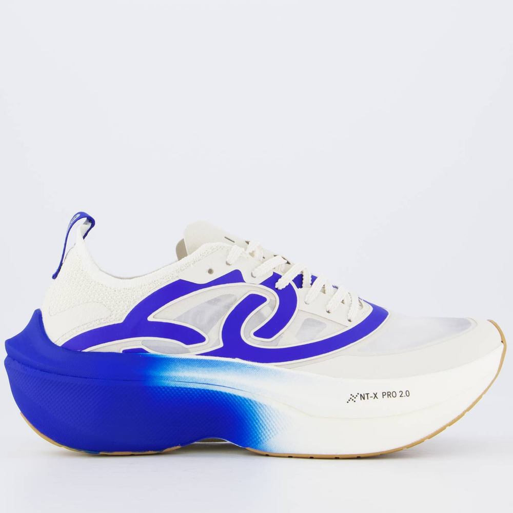 Tênis Olympikus Corre Supra 2 Off White e Azul Tênis Olympikus Corre Supra 2 Off White e Azul