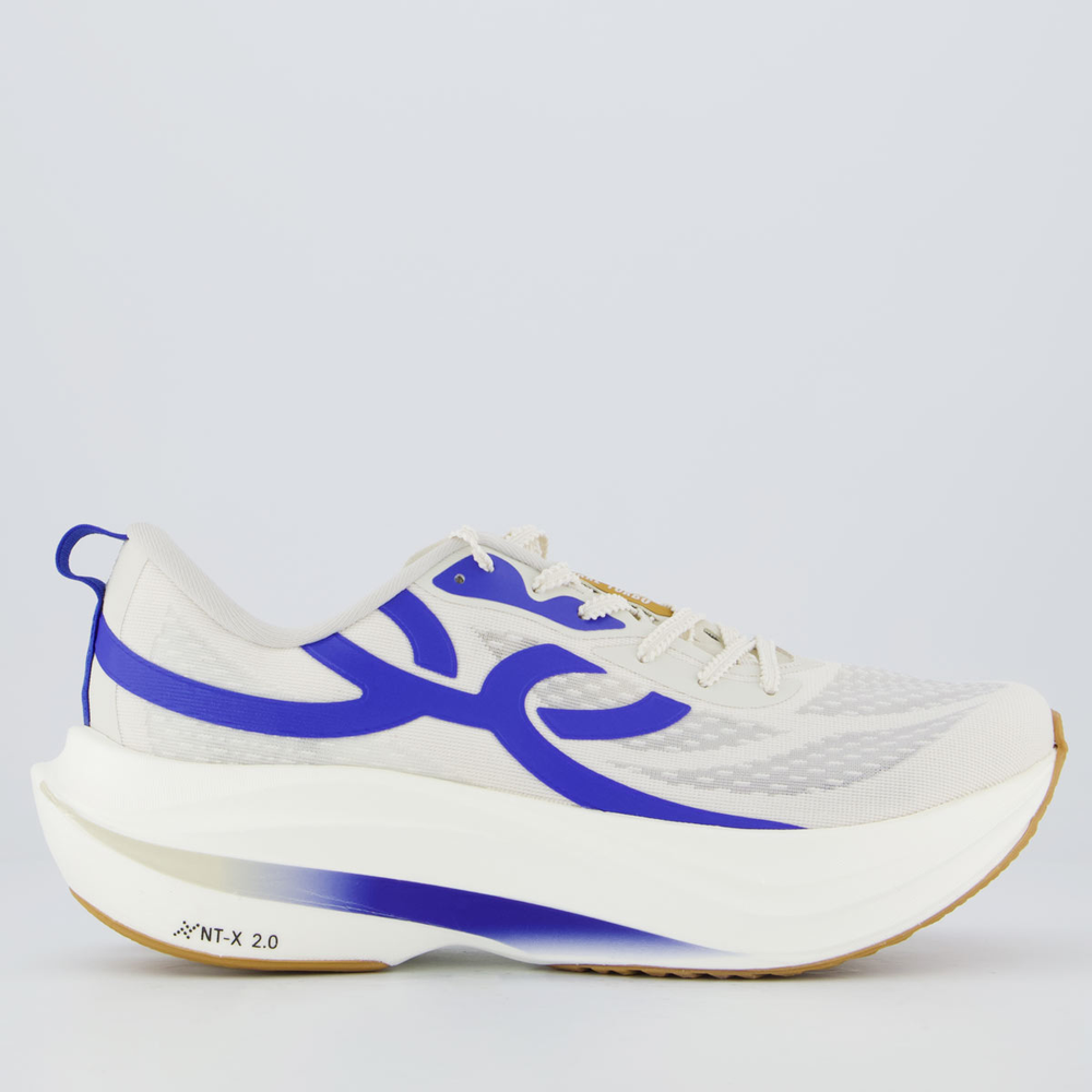 Tênis Olympikus Corre Turbo Branco e Azul Tênis Olympikus Corre Turbo Branco e Azul