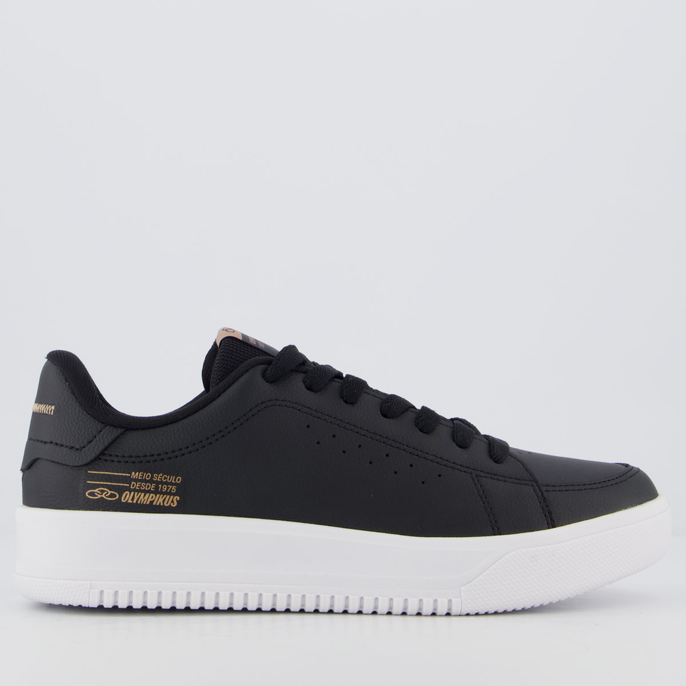 Tênis Olympikus Eros 2 Feminino Preto e Branco