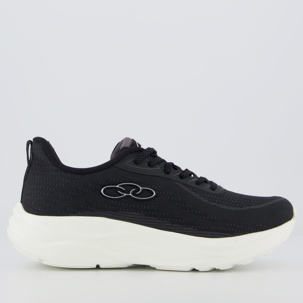 Tênis Olympikus Lumi Feminino Preto e Branco Tênis Olympikus Lumi Feminino Preto e Branco
