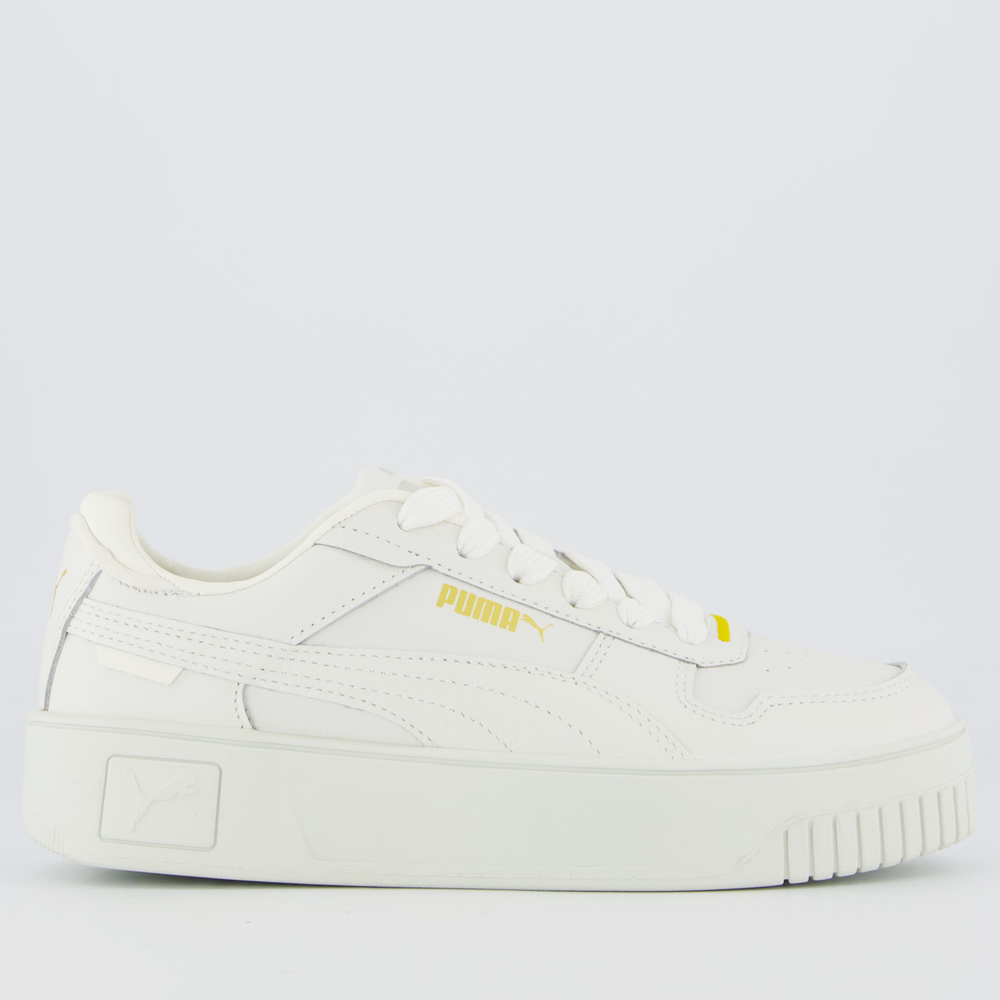 Tênis Puma Carina Street Bdp Feminino Off-White Tênis Puma Carina Street Bdp Feminino Off-White