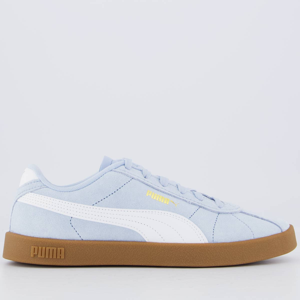 Tênis Puma Club II Feminino Azul Claro