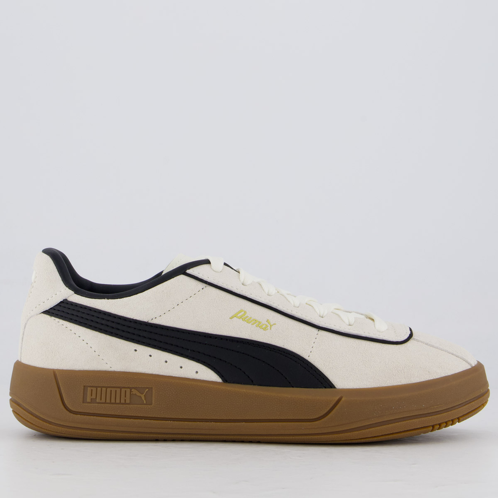 Tênis Puma Club Klassika SD Feminino Branco e Preto
