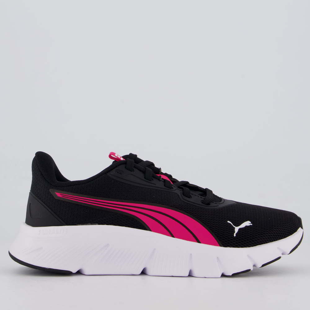 Tênis Puma Flexfocus Lite Modern Feminino Preto e Rosa