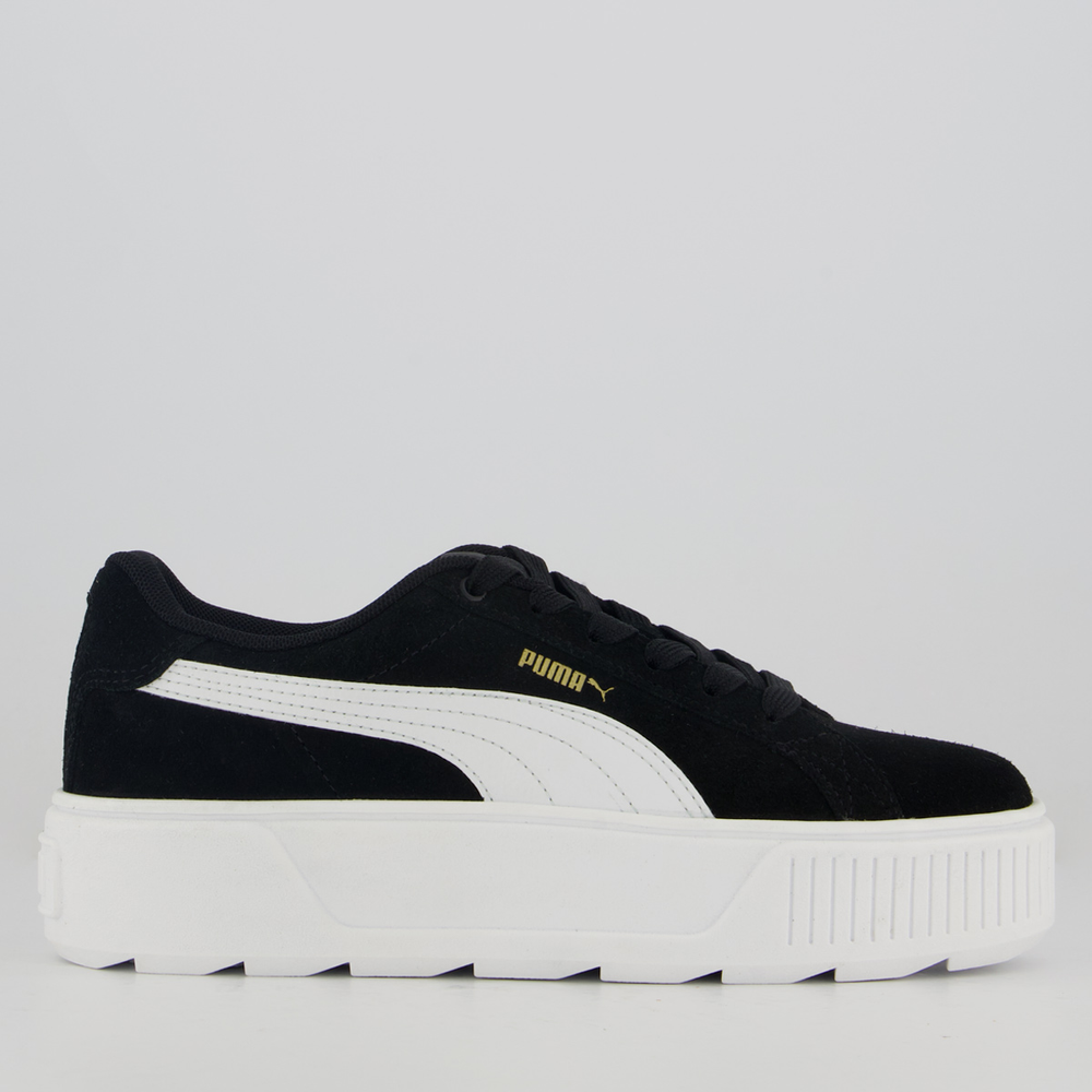 Tênis Puma Karmen SD BDP Feminino Preto e Branco