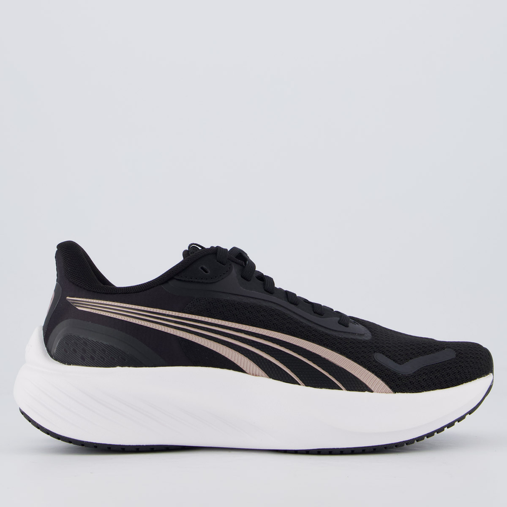 Tênis Puma Pounce Lite Feminino Preto e Rosê