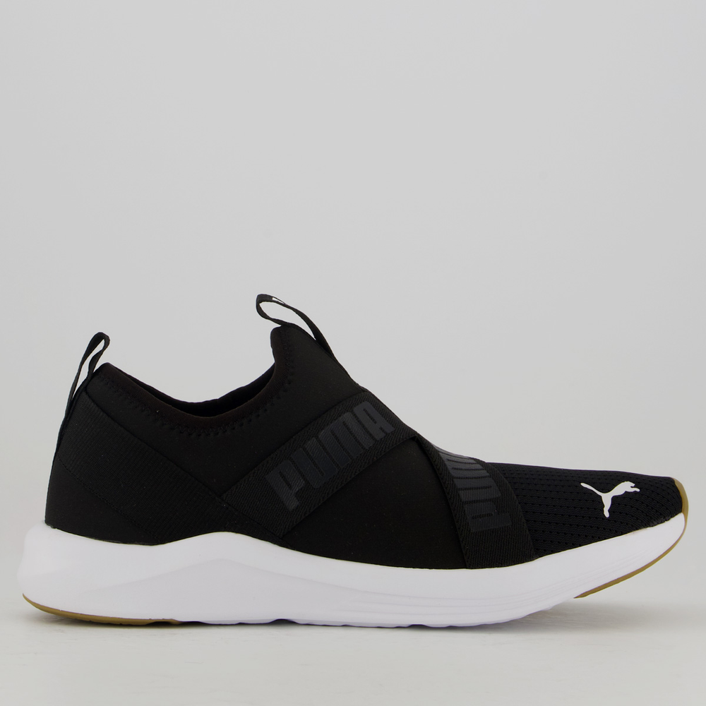 Tênis Puma Prowl Slip-On AOP Feminino Preto