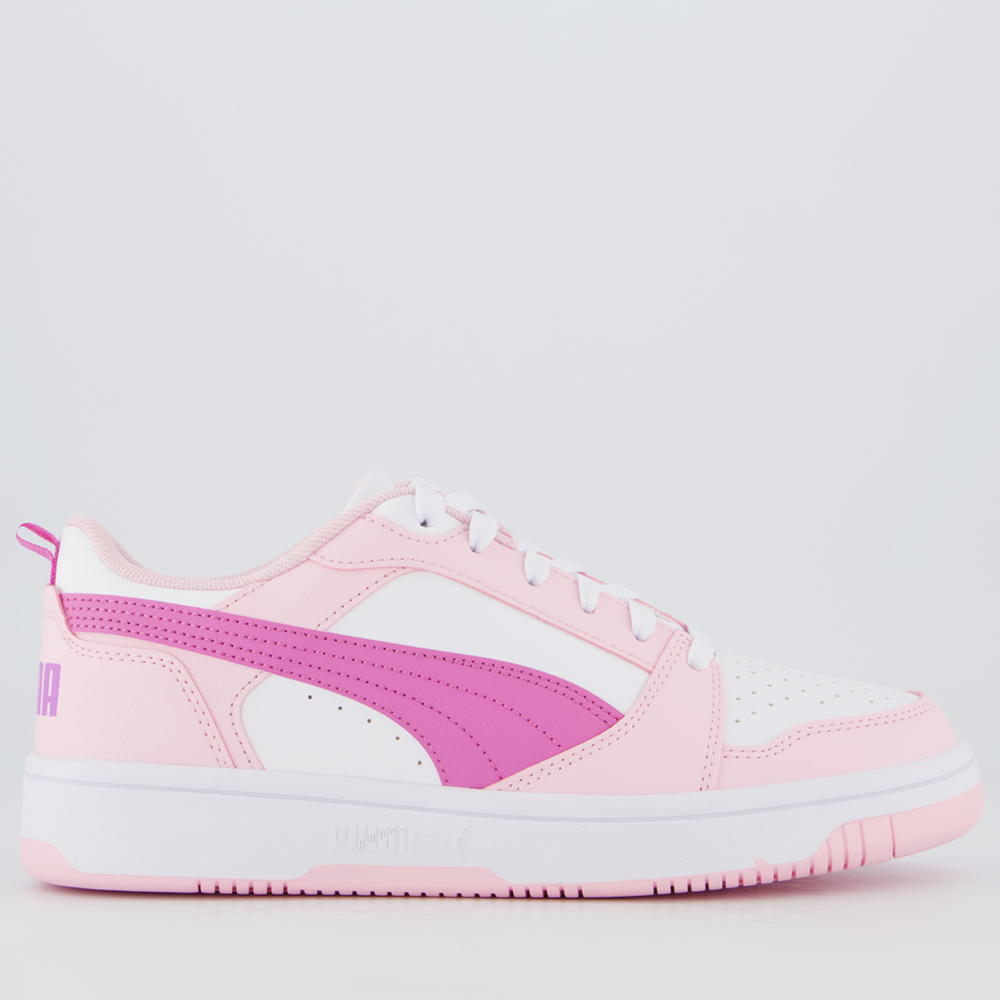 Tênis Puma Rebound V6 LO Feminino Rosa