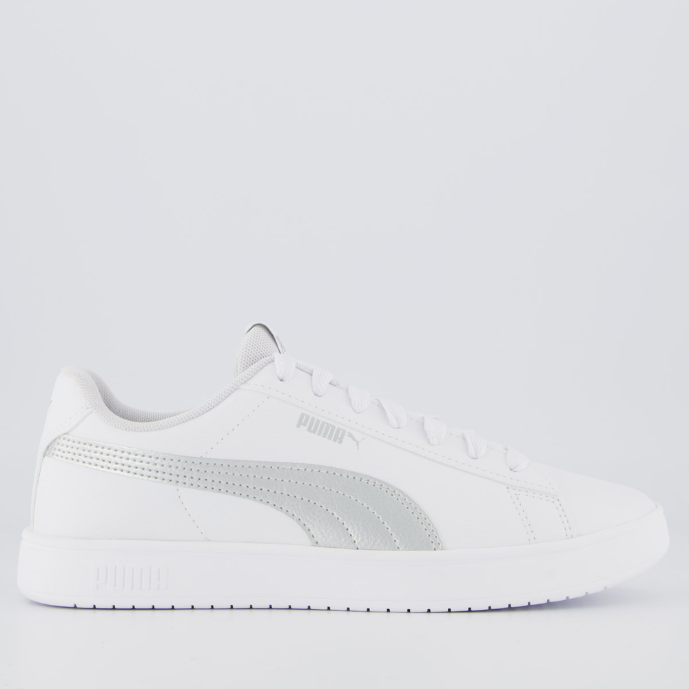 Tênis Puma Rickie Classic Feminino Branco e Cinza